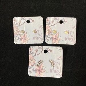 3-pair Earring Lot​